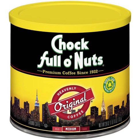 Chock full o'Nuts Original Medium Roast Ground Coffee - 26oz - image 1 of 3