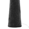 LumiSource (Set of 2) Kona 31" Contemporary Table Lamps Matte Black Polyresin, Modern Brass and Natural Linen Shade - 4 of 4