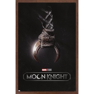 Trends International Marvel Moon Knight - Teaser One Sheet Framed Wall Poster Prints - 1 of 4