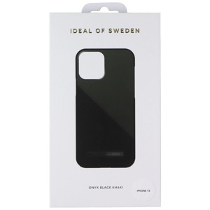 iDeal of Sweden Atelier Case for Apple iPhone 13 - Onyx Black Khaki - 1 of 1