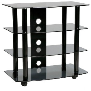 TransDeco High boy TV Stand/Cart with 3 AV Shelves - 1 of 1