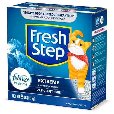 Fresh Step Extreme Scented Litter With 