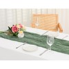 Unique Bargains Thanksgiving Wedding Party Decorations Cheesecloth Table Runner 6 Pcs - image 2 of 4