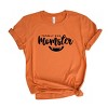 Simply Sage Market Totally Evil Momster Short Sleeve Tee - XL - Orange - 2 of 4