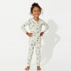 Bellabu Bear Kids Panda Bamboo Kids Pajamas - 3 of 4