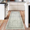 Fulvari Vintage Floral Rugs,Washable Area Rugs, Low Pile Non Shedding Stain Resistant Rugs for Bedroom Dining Room Home Office Department - 2 of 4