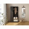 TROPOW Door Closet, One Size, Black - 4 of 4