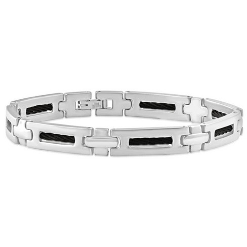 Women's Sterling Silver Byzantine Chain Bracelet (7.5) : Target