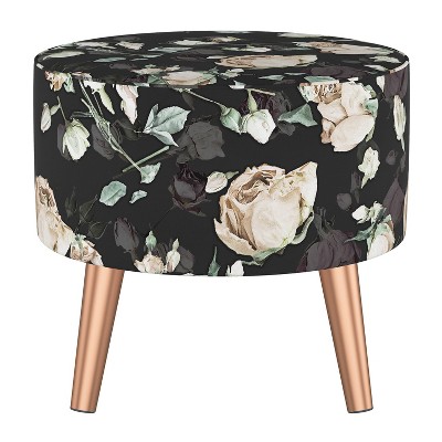 target floral ottoman