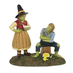 Department 56 Accessory 3.75" If It Doesn't Kill You Halloween Snow Village  -  Decorative Figurines