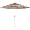 Pure Garden 10' Octagon Wind-Resistant Outdoor Patio Market Umbrella - 2 of 4