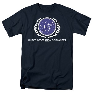 Men's Star Trek United Federation Logo T-Shirt - 1 of 4