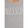 RAE DUNN - Women's Short Sleeve Shirttail Hem T-Shirt - 4 of 4