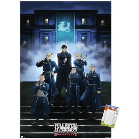 Fullmetal Alchemist: Brotherhood - Key Art 5 Wall Poster, 22.375 x 34 