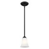 Livex Lighting Ridgedale 1 - Light Pendant in  Black - 4 of 4