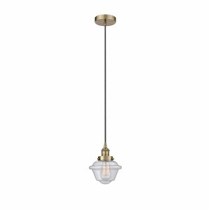 Oxford - 1 Light Mini Pendant In Traditional Style-9.5 Inches Tall and 7.5 Inches Wide - 1 of 1