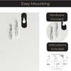 Wall Mounted Mail Organizer with 2 Slots and 3 Hooks – Multiple Finishes – MDF Wood - 4 of 4
