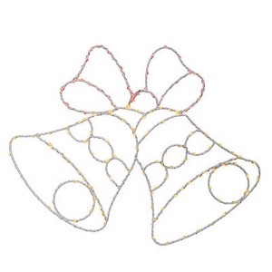 Celebrations LED Multi-Bell Silhouette 15 in. Hanging Decor - 1 of 2