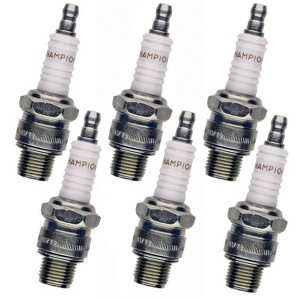 Champion 6 Pack of Genuine OEM (876S) Spark Plugs # QL16V-6PK - 1 of 1