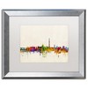 Trademark Fine Art -Michael Tompsett 'Washington DC Skyline' Matted Framed Art - 2 of 4