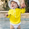 Green Sprouts Baby/Toddler Long Sleeve Zip Rashguard Shirt - 3 of 4