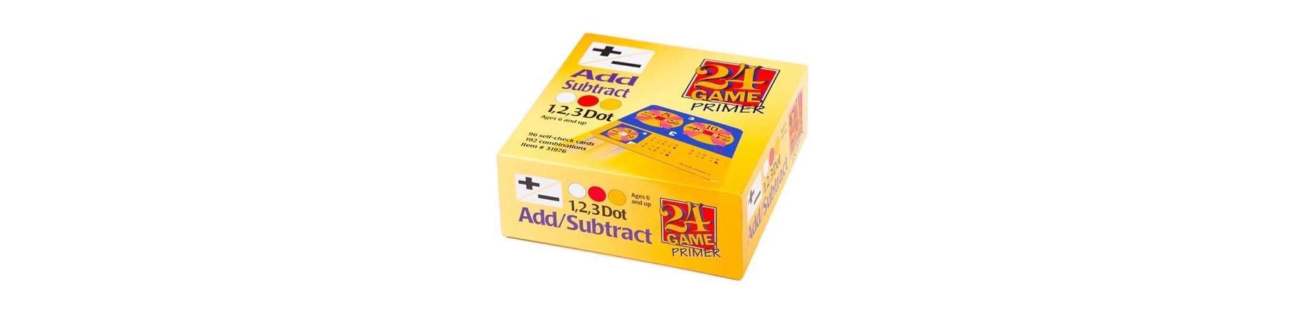 Suntex 24 Game Add Subtract Primer, 48 Cards