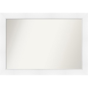 Amanti Art Sloped Non-Beveled Framed Bathroom Vanity Wall Mirror - 1 of 4