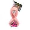 Old World Christmas 3.5 Inch Ribbon With Roses Breast Cancer Pink Ornament Tree Ornaments - 2 of 3