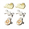 Adult Star Wars Episode 8 Resistance Stud Earrings, 3-Sets - 2 of 2
