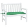 vidaXL Bench Cushion Outdoor Water Repellent Bench Cushion Pad Oxford Fabric - Green 39.3" x 19.7" x 2.8" - 3 of 4