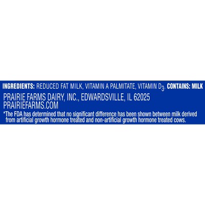Prairie Farms 2% Milk Short Quart- 32 fl oz