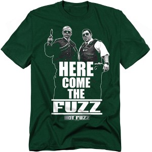 Hot Fuzz Here Come The Fuzz Adult T-Shirt - 1 of 4