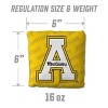 NCAA Appalachian State Mountaineers 4pk Yellow Toss Game Set - 3 of 4