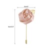 Unique Bargains Ceremony Anniversary Rose Wedding Groom Boutonnieres Pins 2"x3.5" 10 Pcs - 2 of 3