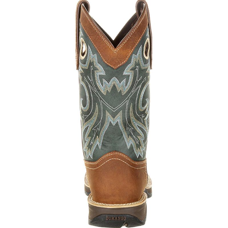 Men's Rebel by Durango Pull-On Western Boot, DDB0131, Saddlehorn and Clover, 5 of 9