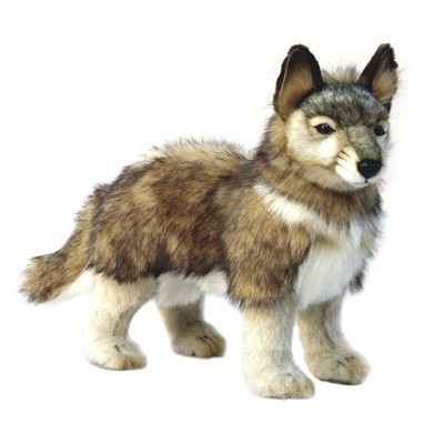 stuffed wolf plush