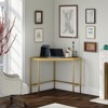 Brass Metal Corner Desk - Henn&Hart - 2 of 4