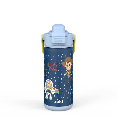 Zak Designs Antimicrobial 14oz Stainless Steel Double Wall Vacuum Beacon Bottle