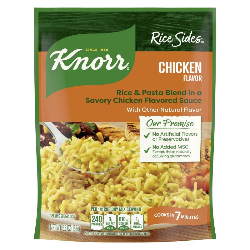 Knorr Rice Sides Chicken Rice Blend Rice Mix - 5.6oz, 3 of 9