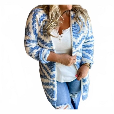 Women's Avery Aztec Cardigan - BLAKELEY