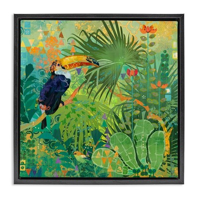 Stupell Industries Toucan Rainforest Nature, 25" x 25"