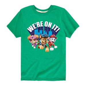 Boys' - Paw Patrol - Were On It Short Sleeve Graphic T-Shirt - 1 of 4