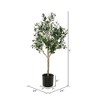 Vickerman Artificial Green Olive Tree in Pot - 3 of 4