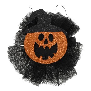 Unique Bargains Fashion Halloween Duckbill Clip Lace Hair Clip 1 Pc - 1 of 4