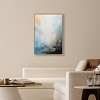 Art Remedy Blue Sea of Punta Cana Blue Abstract Wall Art Framed - 2 of 4