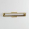 ET2 Lighting Doric 1 - Light Wall Light in  Natural Aged Brass - 2 of 4