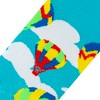 Crazy Socks, Travel, Vacation, USA States & Cities, Fun Colorful Graphic  Socks - 4 of 4