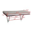 Sevobal Pet Tower Cat Perch Window Mounted Shelf Bed with Velvet Cushion for Rest, Gray, 24.4"*11.8"*1.7" - 4 of 4