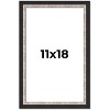 PosterPalooza | Simple Silver Picture Frame - UV Acrylic, Foam Board Backing, Hanging Hardware - 2 of 4