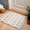 World Rug Gallery Scandinavian Arrow Shag Rug – Modern Look – Anthracite Dark Gray – Easy Maintenance - 2 of 4